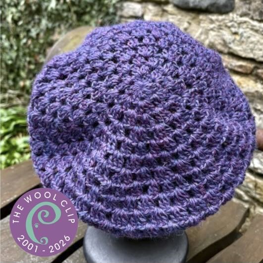 Handcrocheted Beret (25th Anniversary)