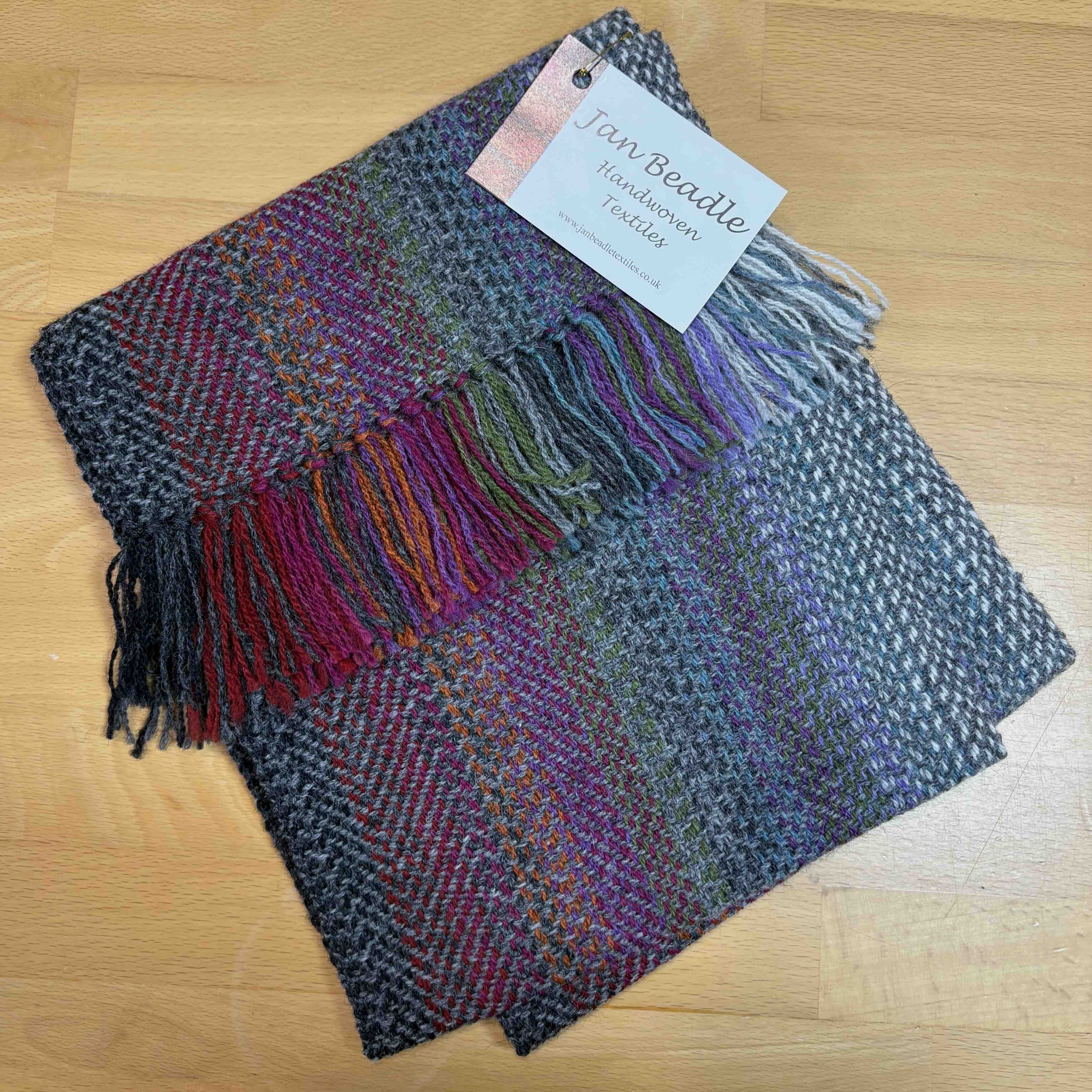 Handwoven Landscape Scarf 