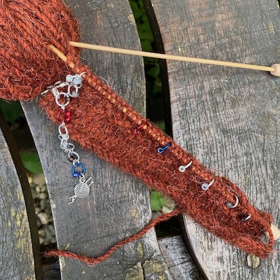 'Herdwick' Stitch Markers and Row Counters