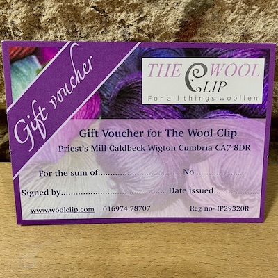 Gift Vouchers - For Use in Our Shop - 2nd class postage