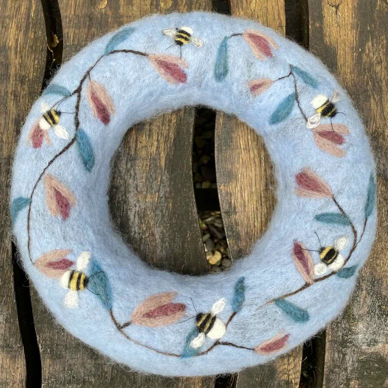 Needle Felt Wreath Kit - Large