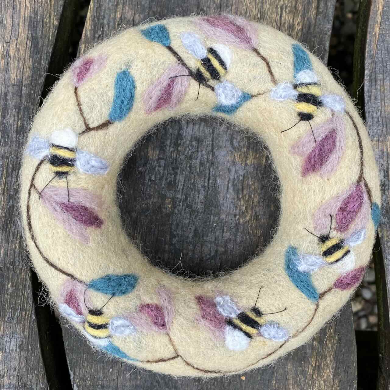 Needle Felt Wreath Kit - Small